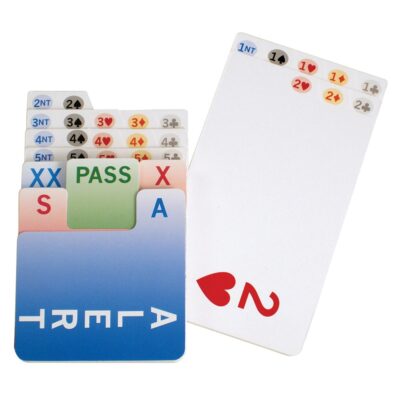 British Bidder® Right Handed Bidding Cards