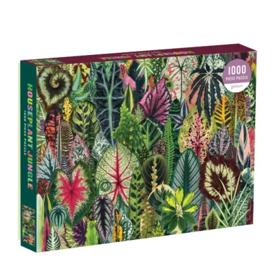 Houseplant Jungle 1000 Piece Jigsaw Puzzle by Troy Litten