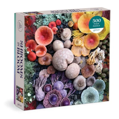 Shrooms in Bloom 500 Piece Puzzle by Heather Brooks