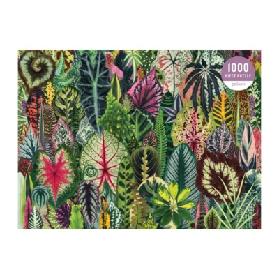 Houseplant Jungle 1000 Piece Jigsaw Puzzle by Troy Litten