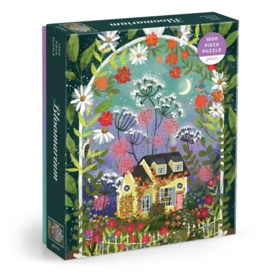 Bloomarium 1000 Piece Jigsaw Puzzle by Joy Laforme