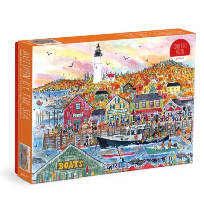 Autumn by the Sea 1000 Piece Puzzle by Michael Storrings