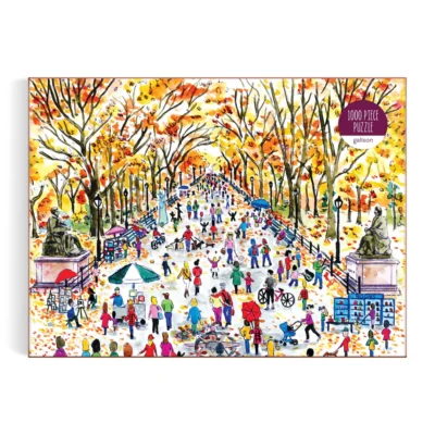 Fall in Central Park 1000 Piece Puzzle by Michael Storrings