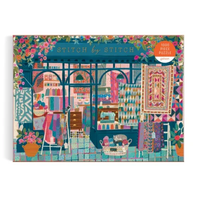 Stitch by Stitch 1000 Piece Puzzle by Victoria Ball